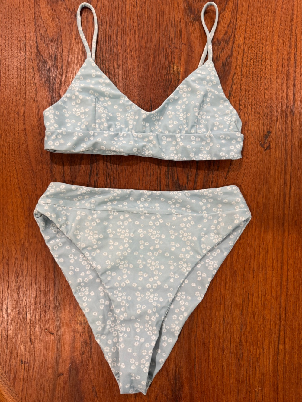 Benoa swim Lenny top (S) and Mai bottom (M) in May print